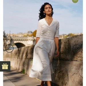 [NWT] Simple Retro Fiona Cotton Dress